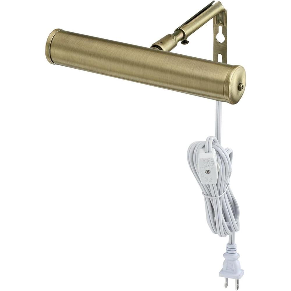 Westinghouse 7505200 7-Inch Slimline Picture Light, Antique Brass, Single,